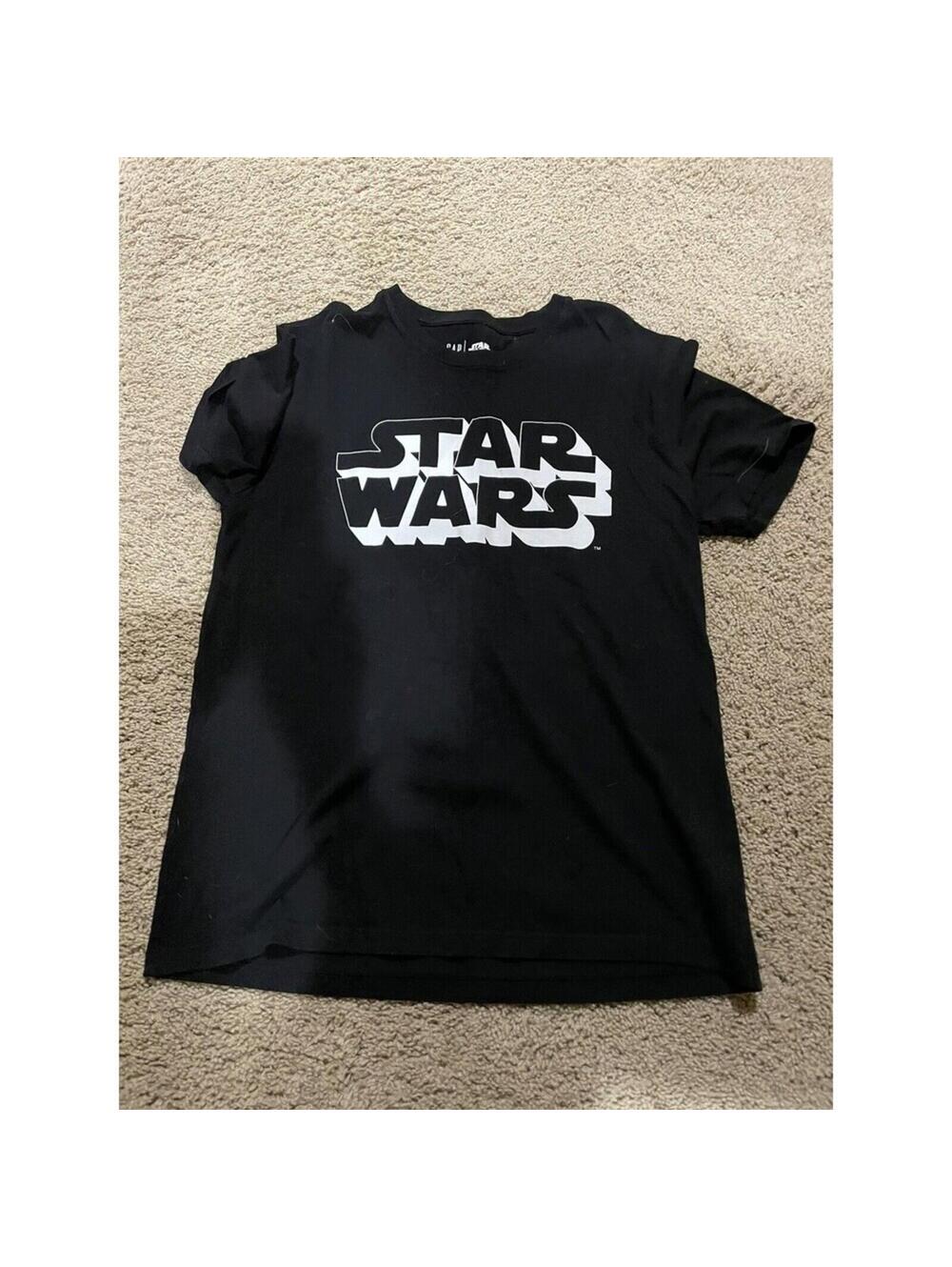 Men's / Junior's GAP STAR WARS t-shirt black S SMALL